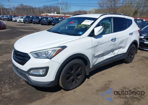 2014 Hyundai Santa Fe Sport 2.4L from USA, damaged, VIN 5XYZU3LB3EG137445